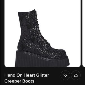 Dolls kill boots brand new